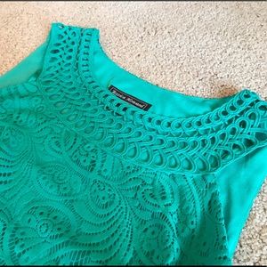 Teal Sleeveless Dress